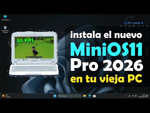 MiniOS11 Pro 2026: Prueba en PC de bajos recursos ¿Vale la pena? #dprojects #xdoofy92 #windows11