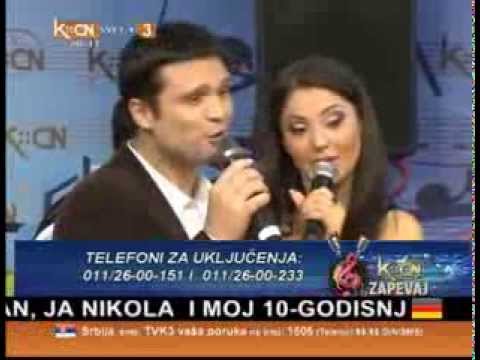 Dragi Domic i Nadica Ademov- Crno i belo- Zapevaj - (TV Kcn 3 2013)- (15. 10. 2013)