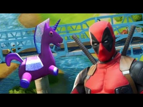 DEADPOOL'S WEEK 5 CHALLENGES - Stuffed Unicorn Location & Where To Find ALL 5 Bridges In ONE Match!