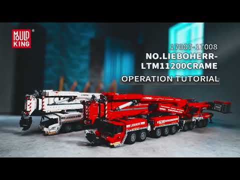 Mould King 17007 17008 Ultimate version RC Liebherr LTM 11200