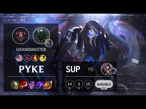 Pyke Support vs Blitzcrank - NA Grandmaster Patch 11.11