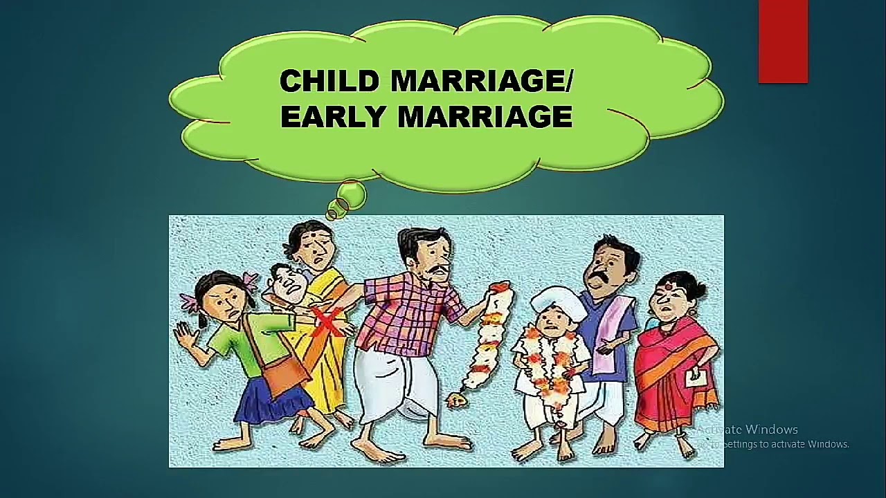Early Marriage Problem PowerPoint Slide