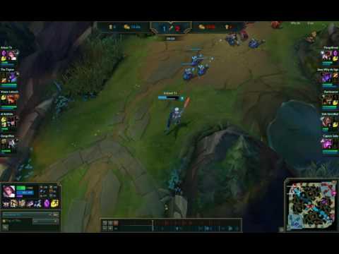 Fiora Vs Quinn 1v1 Outplay