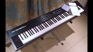 Video thumbnail for Roland RD300 SX Stage Piano Demo1 by juan manuel