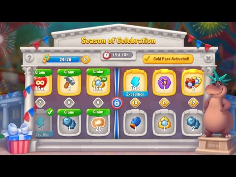 @Fishdom Win Strikes Atlantis Cup Stage 29 - 37. Season of Celebration Level 9 🔓