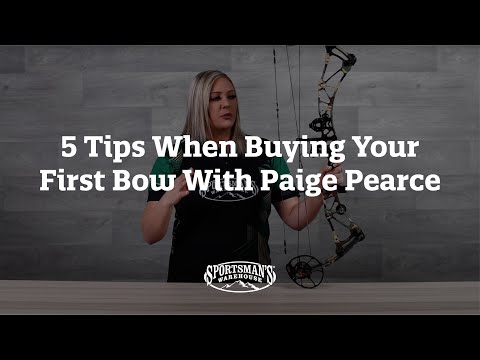 5 Tips When Buying Your First Bow With Paige Pearce