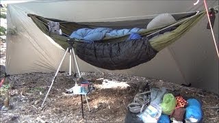 Backpacking Hammock Camping Overnight