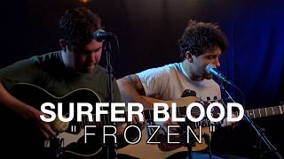 Surfer Blood - "Frozen" (acoustic) | WCPO Lounge Acts