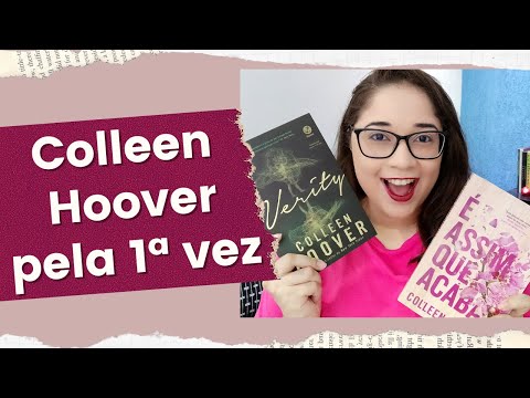 Li COLLEEN HOOVER pela 1ª vez e olha no que deu...(SEM SPOILERS) ? | Biblioteca da Rô