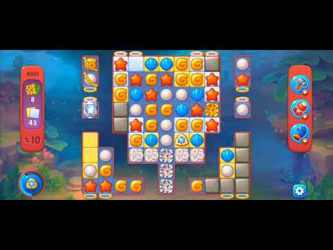 Fishdom Hard Level 9001 (with ingame lightning and firecracker boosters) @choraelmin