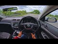 Skoda Octavia II 1 4 TSI 122HP POV Test Drive