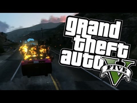 GTA V Häröilyä - Michael Bayn Ralli?!