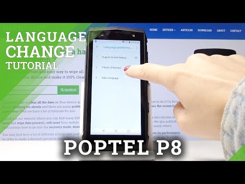 How to Change Language in Poptel P8 – Easy guide to language switch in Android phone
