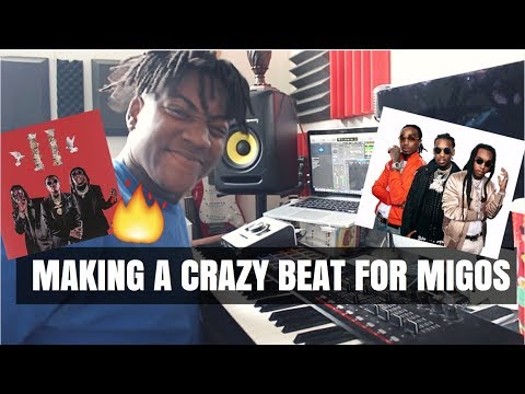 MAKING A MIGOS TYPE BEAT IN LOGIC PRO X *FROM SCRATCH* #WEGOOD