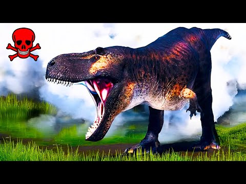 Hunting DINOSAURS with NEW TYRANNOSAURUS REX in Prior Extinction Roblox