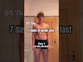 7 Days Water fast (no food, only water) #waterfasting #waterfast #diet #sports
