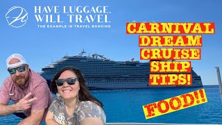 Carnival Dream Cruise Ship Tips!  #food #cruisefood  #hlwt #carryons #carnivaldream #cruisetips