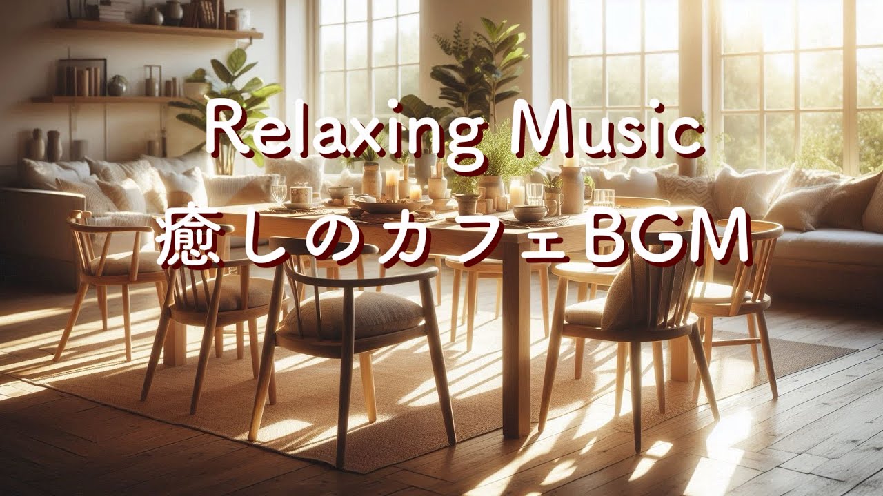 リラックス音楽・癒しのカフェBGM・心豊かに過ごす、しあわせ時間。Relaxing,Soothing,Calming,Backgroundmusic