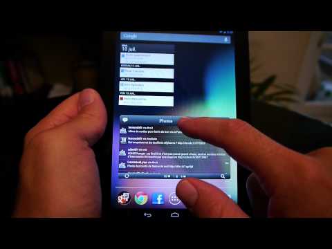 comment demarrer tablette nexus 7