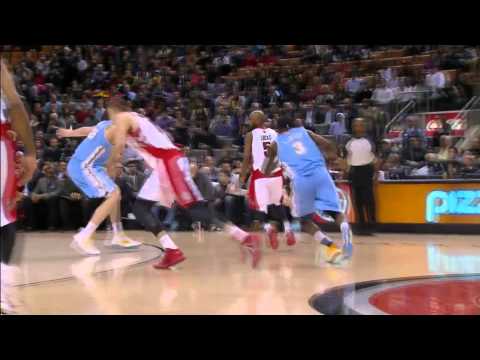 DeMar DeRozan Posterizes Timofey Mozgov (1080 p)