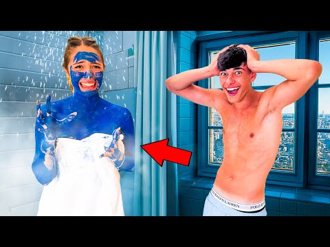 AFTER THIS JOKE MY GIRLFRIEND ALMOST LEFT ME... *blue shampoo*