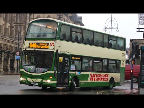 [HD WS] *RARE WORKING* Yorkshire Rider 7674 (YJ58 RTV) On The Boxing Day 640