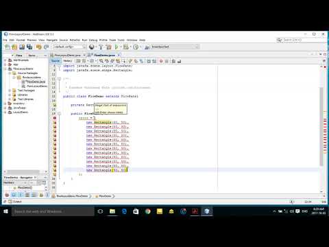 JavaFX Tutorials part 010 layout flowpane