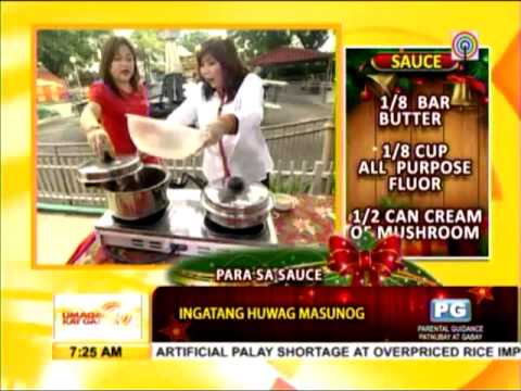 Christmas recipe: Roast beef with mushroom sauce