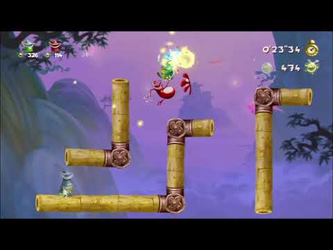 Rayman Legends Daily Challenge 29/10/21 - Dojo 60 sec solo co-op