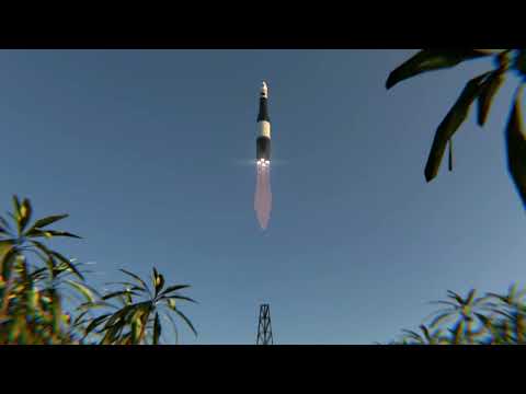 Equitorial Space Systems Volans Launch Animation