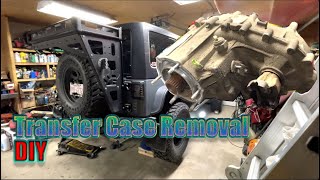 Jeep JKU HOW TO REMOVE TRANSFER CASE