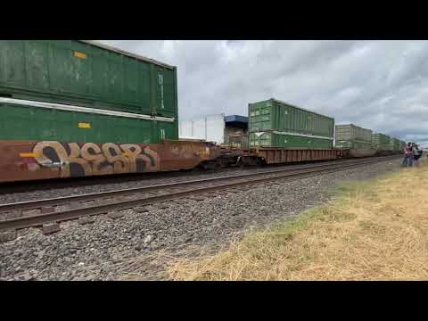 Amtrak vs Union Pacific! Race at the VR Camera!