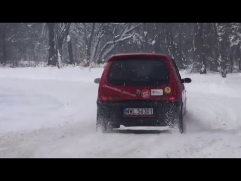 Tomasz Zach - Fiat SC - 1 Runda Królewski Winter Cup  Tor Służewiec Warszawa 17-01-2016