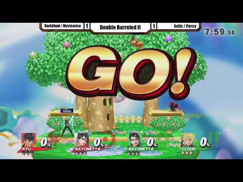 BSG Double Barreled 2 (Smash 4 Doubles) - Darkshad / Mystearica vs Sells / Percy