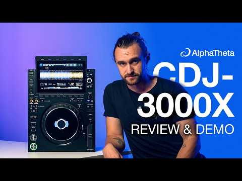AlphaTheta CDJ-3000X Demo & Review (No more Pioneer DJ?)