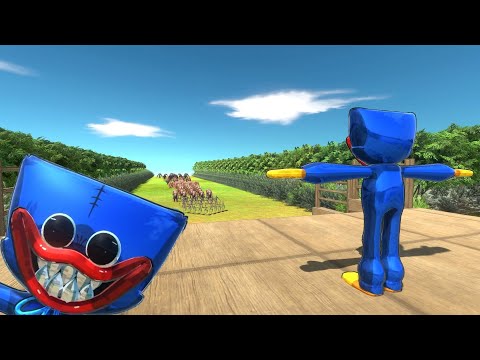 Huggy wuggy challenge Infernals factions  -- Animal Revolt Battle Simulator