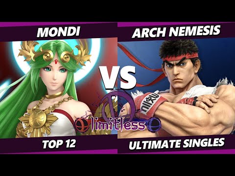 DAT Limitless 2 - Mondi (Palutena) Vs. Arch Nemesis (Ryu) Smash Ultimate - SSBU