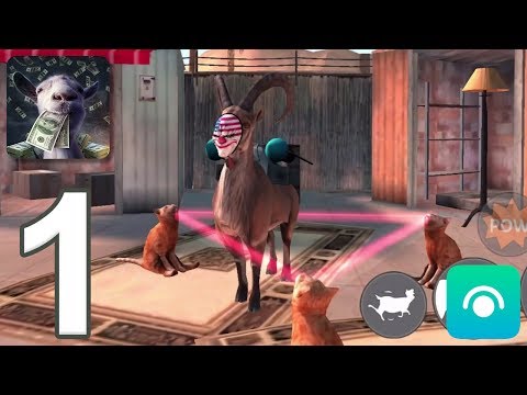 Goat Simulator: PAYDAY - Gameplay Walkthrough Part 1 (iOS, Android) - YouTube
