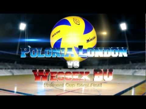 National Volleyball Cup Semi Final - Polonia London vs. Wessex BU
