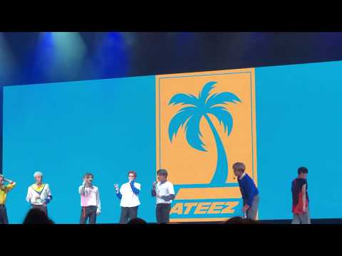 ATEEZ - fan questions + random play dance + vcr
