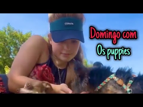 LARISSA MANOELA CURTINDO O DOMINGO COM SUAS CACHORRINHAS 🐕💖!! 23.01.22