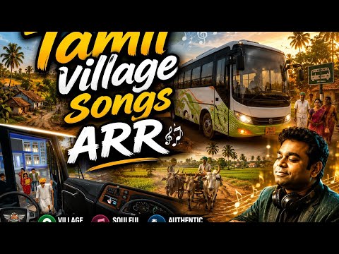 Bus simulator Indonesia tamilnadu tamil village songs A R Rahman #tamilsongs #bussimulatorindonesia 