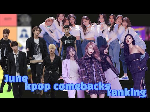 Ranking kpop releases June 2021 | AD3L