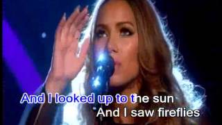 Leona Lewis- FireFlies Instrumental/Karaoke with lyrics