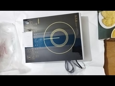 Unboxing Philips Viva Collection Hd4938/01 2100-Watt Glass Induction Cooktop