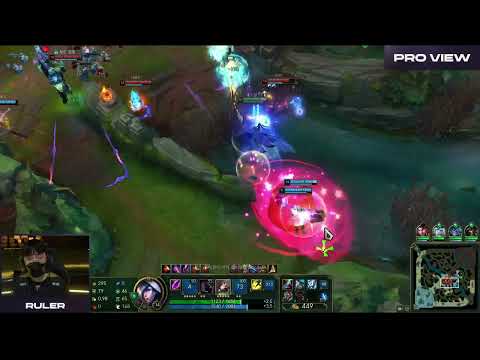 GenG vs Dk Ruler POV Godlike Xayah play