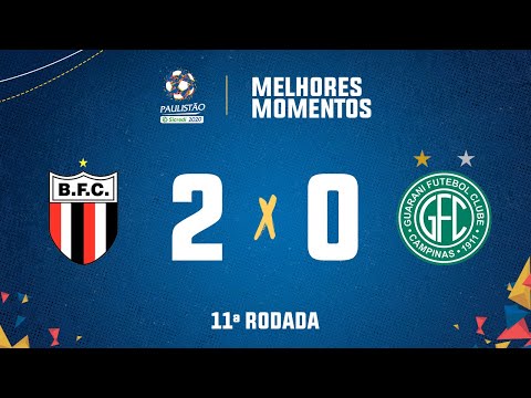 Botafogo 2 x 0 Guarani- 11ª rodada do Paulistão Sicredi 2020