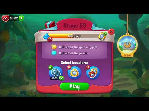 FISHDOM: Atlantis Cup stage 53 Hard level  No booster.