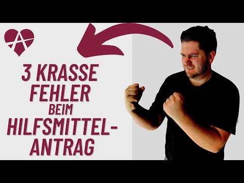 ❤️ 3 krasse Fehler beim Hilfsmittel-Antrag  I  Rezept, Antrag, Widerspruch,