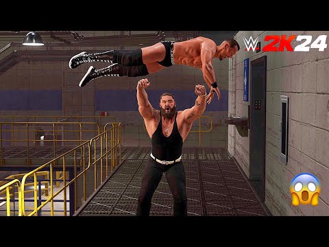 BRAUN STROWMAN VS LUDWIG KAISER | WWE 2K24 | GAMEPLAY | XBOX SERIES S